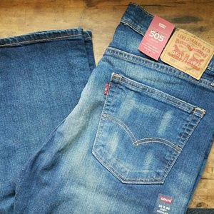 NWT Men's Levi's 36X34 505 Jeans